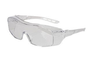 The Peltor Sport over the glass eye protection features side shields for full range of protection